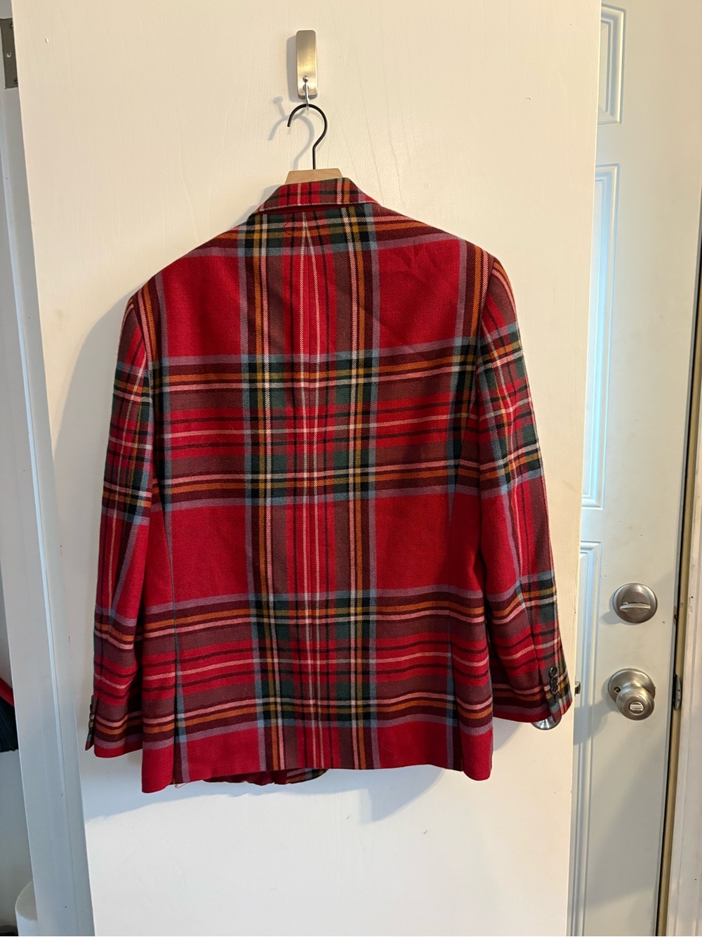Lauren Ralph Lauren Red Plaid Sport Coat - Picture 3 of 3